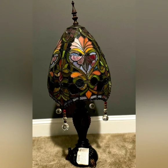 Tiffany style…. Lamp multicolor bed table lamp - Picture 3 of 3